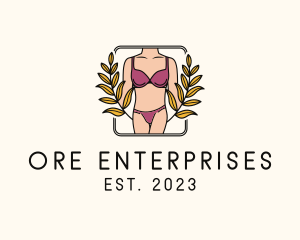 Sexy Female Lingerie logo design