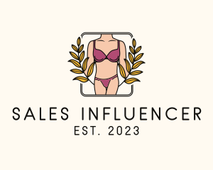 Sexy Female Lingerie logo design