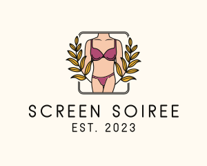 Sexy Female Lingerie logo design