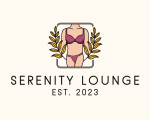 Sexy Female Lingerie logo design