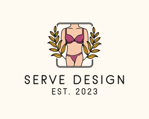 Sexy Female Lingerie logo design