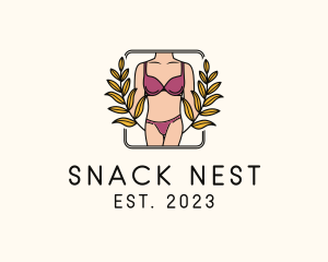 Sexy Female Lingerie logo design