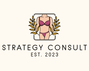 Sexy Female Lingerie logo design