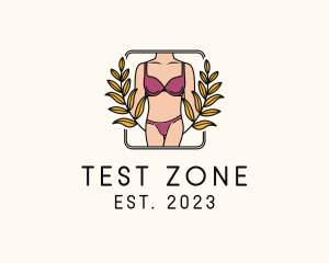 Sexy Female Lingerie logo design