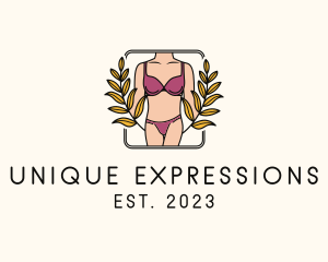 Sexy Female Lingerie logo design