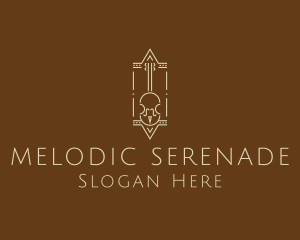 Ornate Violin Business logo