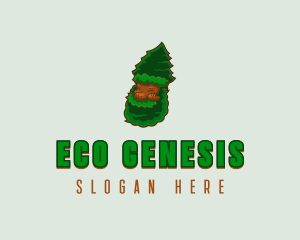 Eco Tree Planting logo design