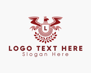 Eagle - Eagle Academy Wreath logo design