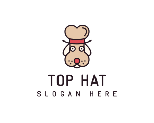 Pet Dog Hat logo design