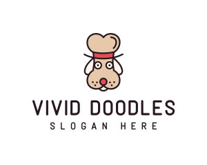 Pet Dog Hat logo design