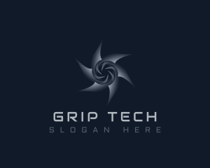 Blade Tech Fan logo design