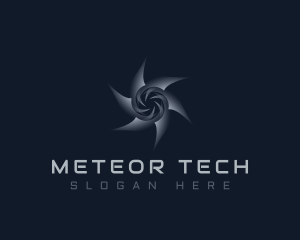 Blade Tech Fan logo design