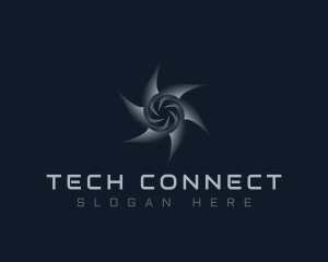 Blade Tech Fan logo design