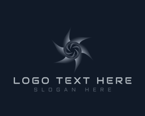Sci Fi - Blade Tech Fan logo design
