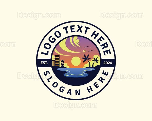 Beach Coast Travel Logo