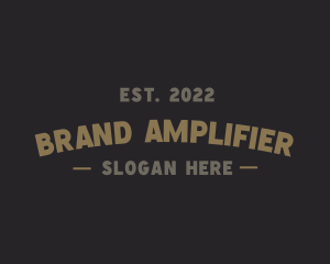 Hipster Business Brand logo