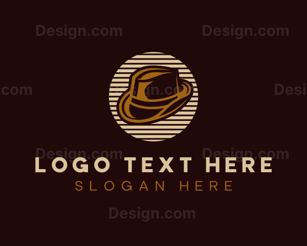 Fedora Hat Apparel Logo