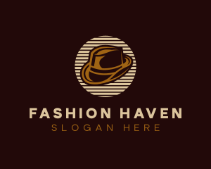 Fedora Hat Apparel logo design