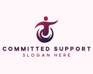 Disability Support Special Education logo design