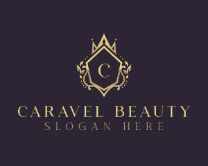 Elegant Crown Boutique logo design