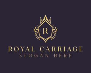 Elegant Crown Boutique logo design