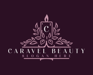 Candle Wellness Therapy logo design