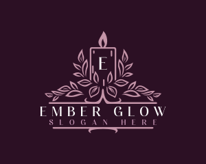 Candle Wellness Therapy logo design