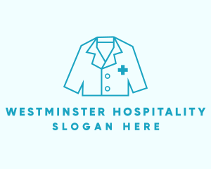 Blue Medical Uniform  logo design