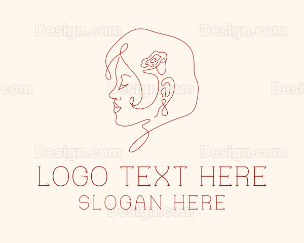 Beauty Salon Woman Logo