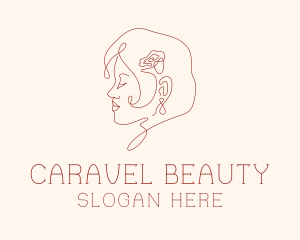 Beauty Salon Woman  logo design