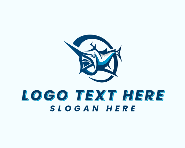 Swordfish logo example 4