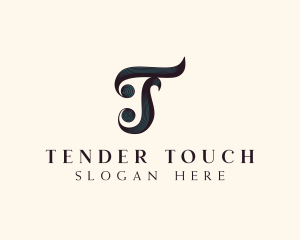 Elegant Fashion Letter T  logo design