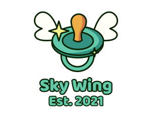 Baby Pacifier Wings logo