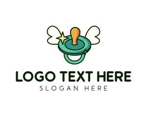 Baby Pacifier Wings logo