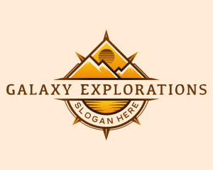 Adventure Travel Compass logo design