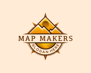 Adventure Travel Compass logo design