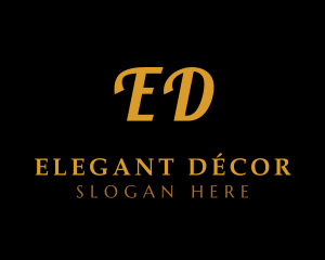 Elegant Boutique Luxury logo design