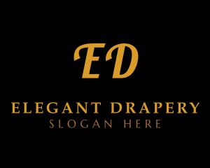 Elegant Boutique Luxury logo design