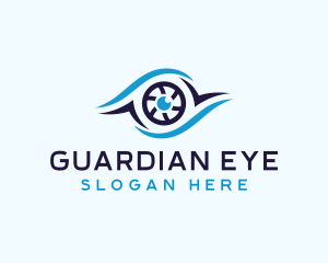 Eye Shutter Camera logo design