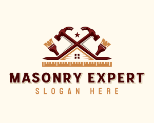 Carpentry Renovation Construction logo design