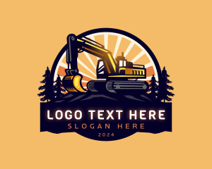 Forest Excavator Heavy Equipment logo