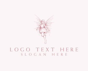 Elegant Magical Fairy logo