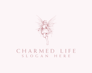 Elegant Magical Fairy logo