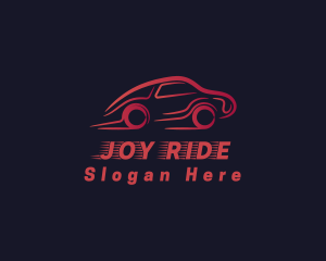 Red Car Racing logo design