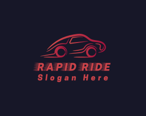 Red Car Racing logo design