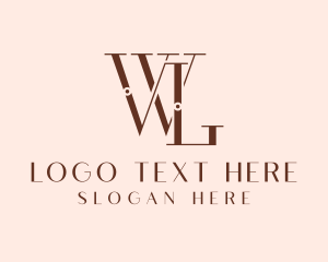 Elegant Business Letter WL logo