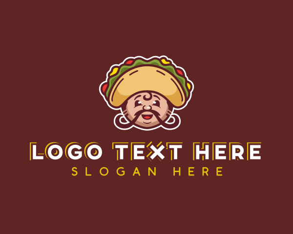 Taqueria logo example 1