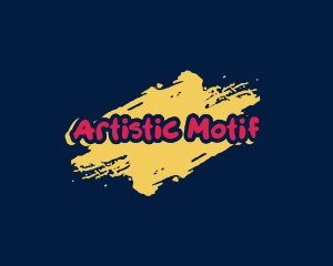 Paint Graffiti Artist logo design