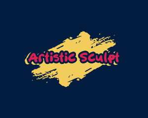 Paint Graffiti Artist logo design