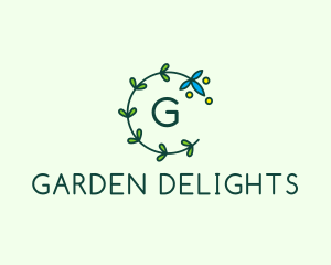 Ornamental Flower Event Decoration  logo design